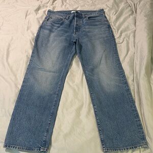 Madewell Longline Straight Jean